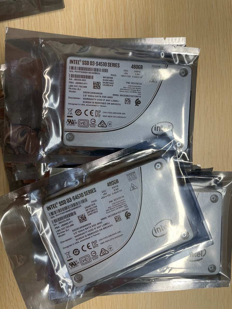 Intel SSD S4510 480GB SSDSC2KB480G8 2.5