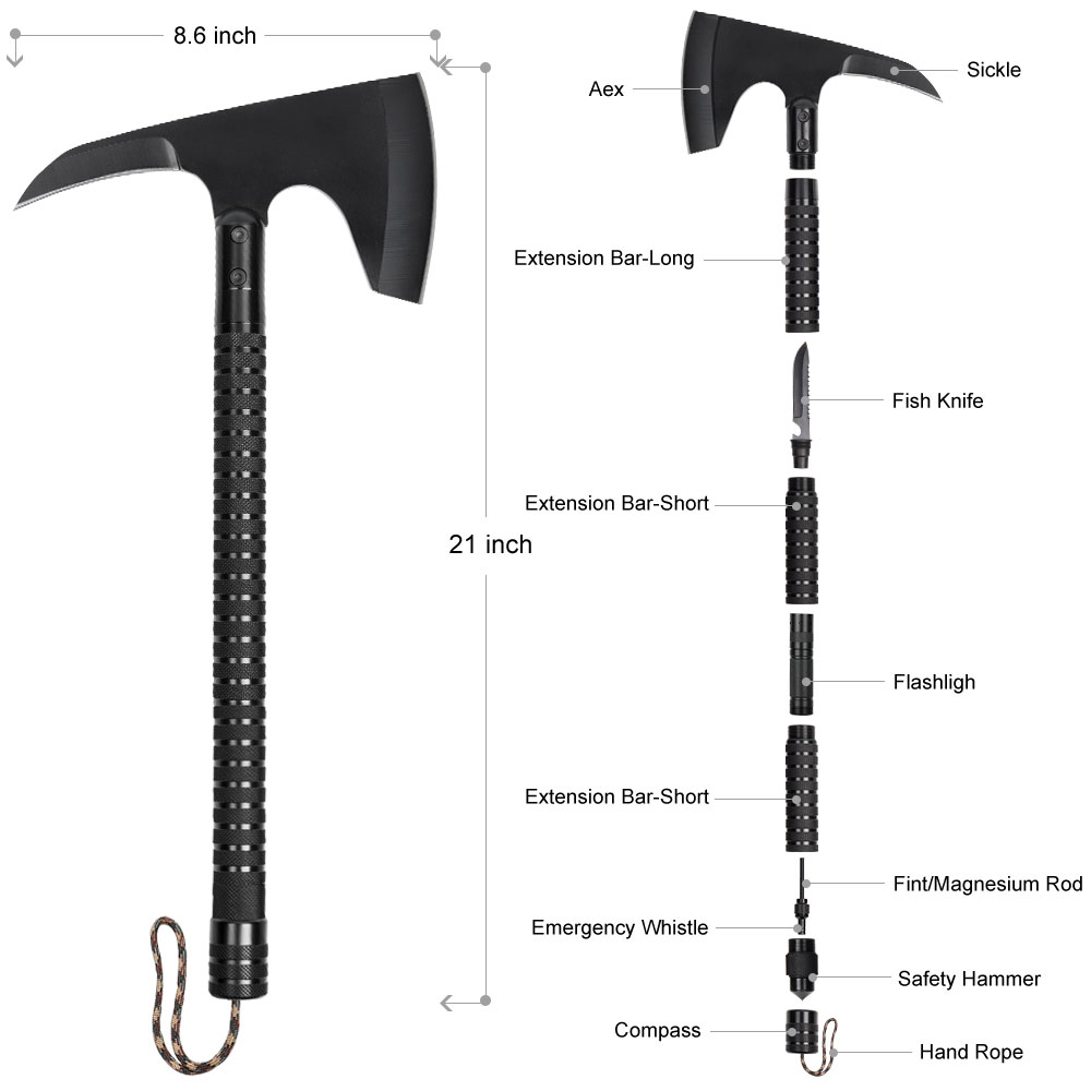 Ravisah In Durable Oxford Cloth Axe Protection Cover Black For Ax Camping Outdoor Collectables Axes Hatchets