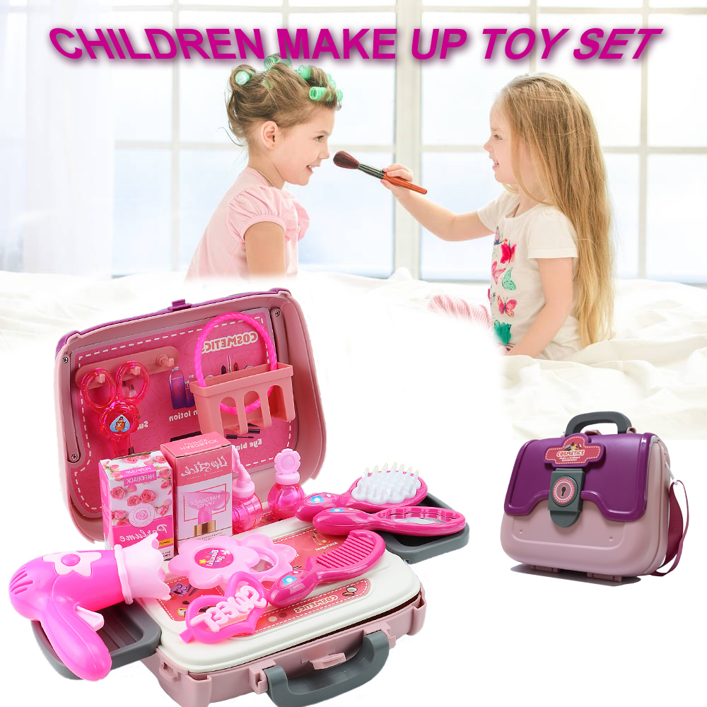 Kinderschminke Mädchen Set,Make up Spielzeug