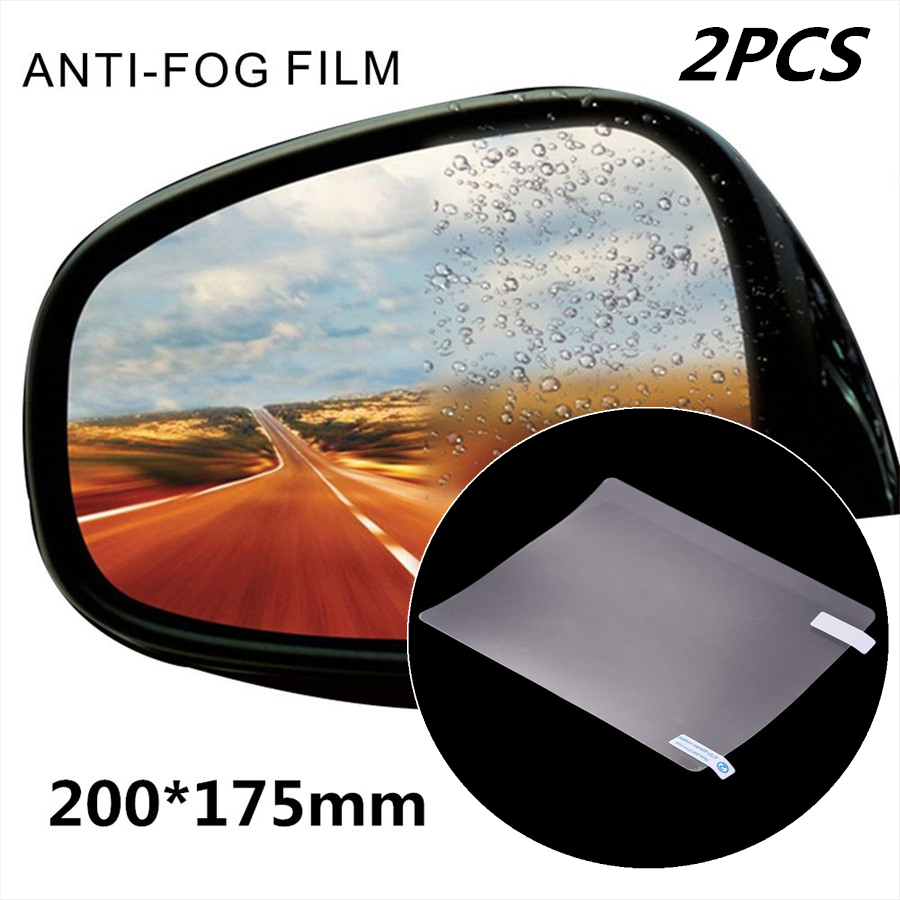 2x Auto Auto Anti-Fog Regenschutz Rückspiegel Schutzfolie Zubehör