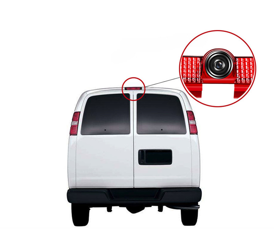 3rd Waterproof Car Brake Light Rear View Camera for GMC Savana Van Chevy Express
