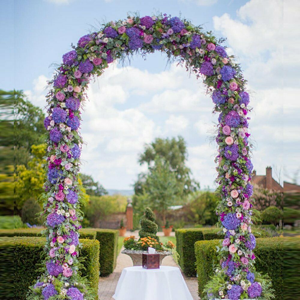 7 9 Ft Green Metal Arch For Bridal Prom Garden Wedding Party