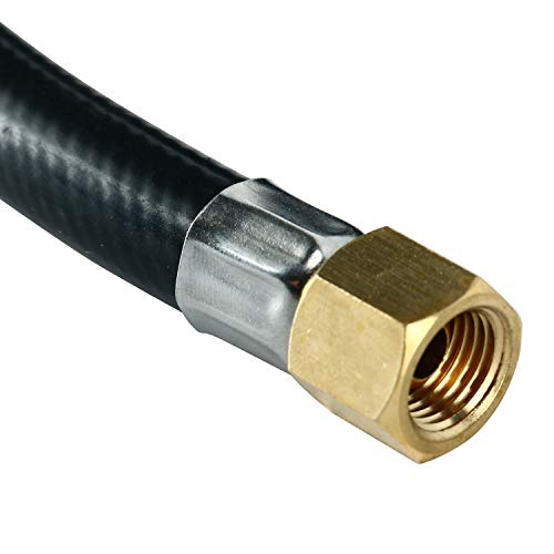 25Feet Extension Appliance Hose Propane Natural Gas350Psi with Ball