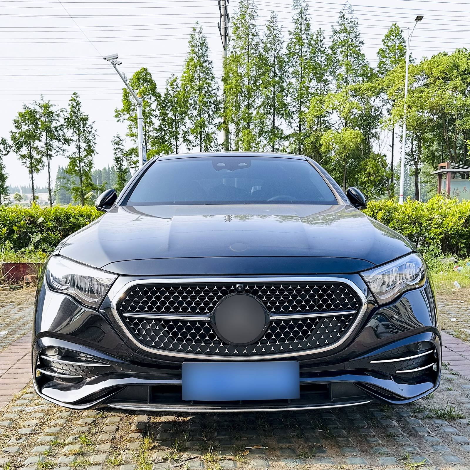 Front Bumper Side Vent Molding For Benz E Class W214 S214 AMG Line Front Bumper Side Vent Molding For Benz E Class W214 S214 AMG Line