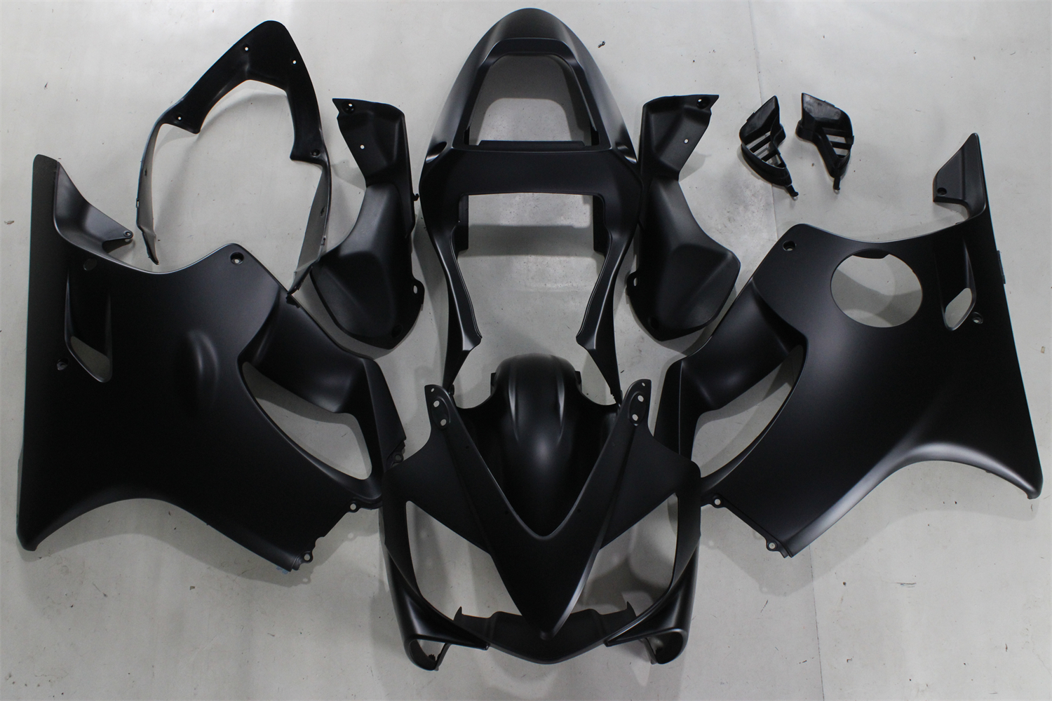 Matte Black Fairing Kit For Honda CBR600F4i 2001 2002 2003 ABS