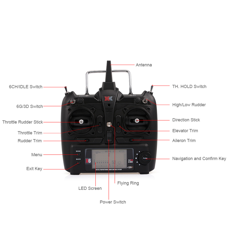 xk x6 transmitter compatibility