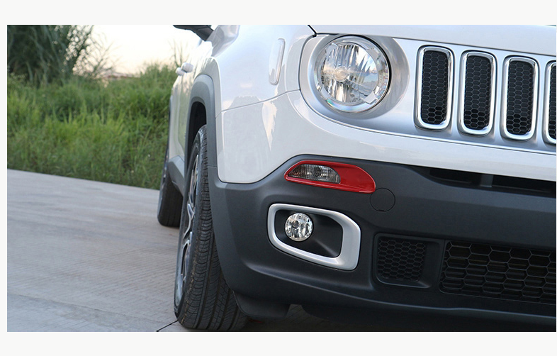 Fit For Jeep Renegade 2.0T 20152018 Red Daytime Running Light Drl