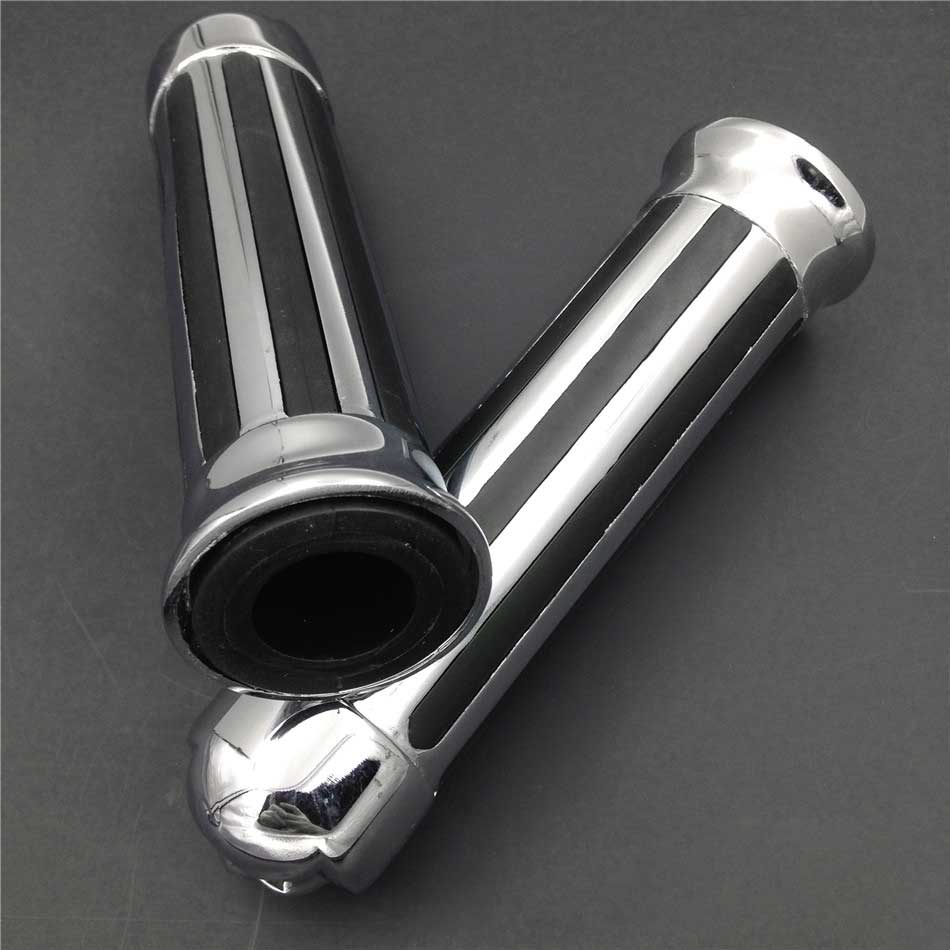 Motorcycle Bars Skull 1" Handlebar Grips For Honda Goldwing GL1200
