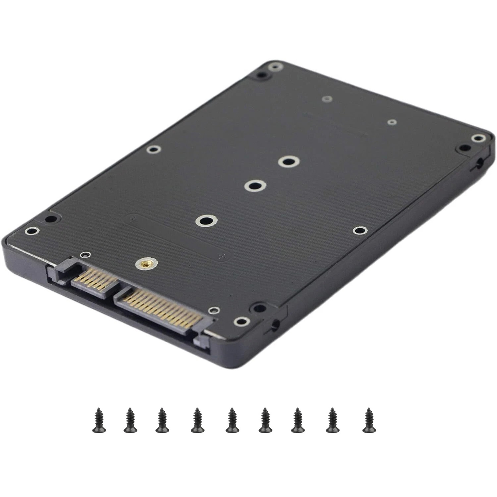 Dual Key M.2 NGFF to SATA Converter 6Gbps Enclosure Compatible B/M