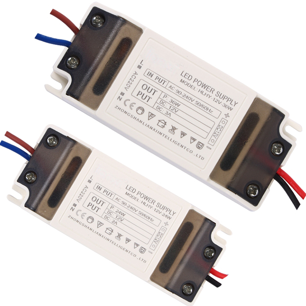 AC220V to DC12V 2A 24W/DC12V 3A 36W Constant Voltage Power Supply