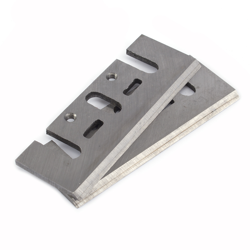 Durable 2Pcs Electric Planer Blade Replacement Fit Woodworking Power