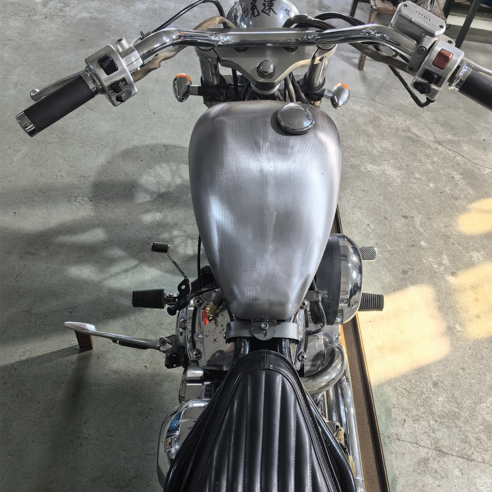 7L Modified Motorcycle Petrol Gas Fuel Tank For YAMAHA DRAGSTAR