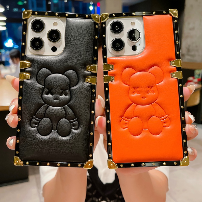 For Apple iPhone 14 Pro Max 13 12 11 XR Luxury 3D Leather Cool