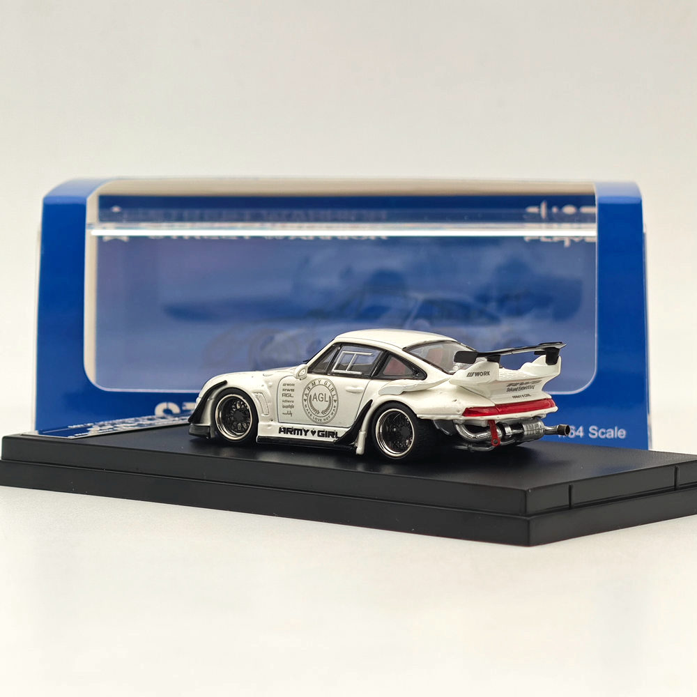 Street Warrior  ポルシェ RWB 993 HOONIGAN 1/64 STREET WARRIOR Porsche 993 RWB Monster Energy painting