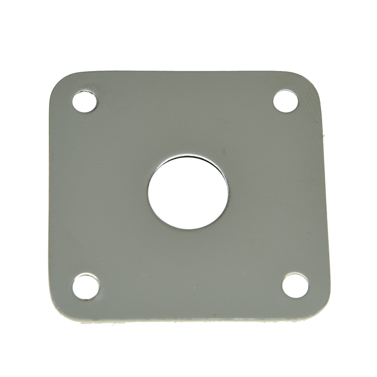 1x Silver Flat Bottom Metal Jack Plate Flat Base Square Jackplate