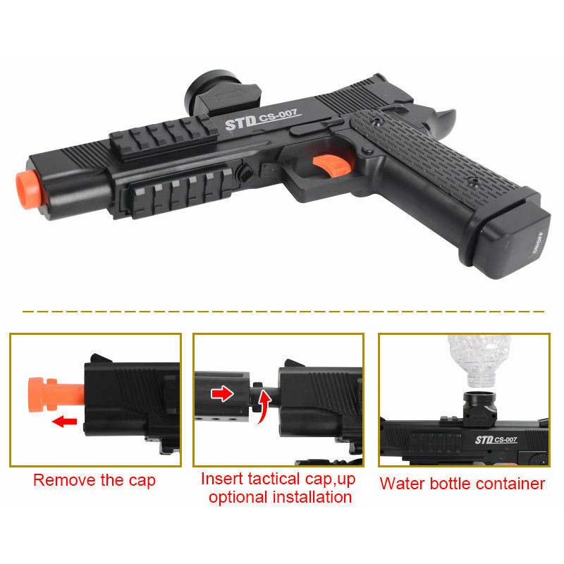 Gel Ball Blasters SKD CS007 M1911 Water Bullet Hopperfed Toy Gun