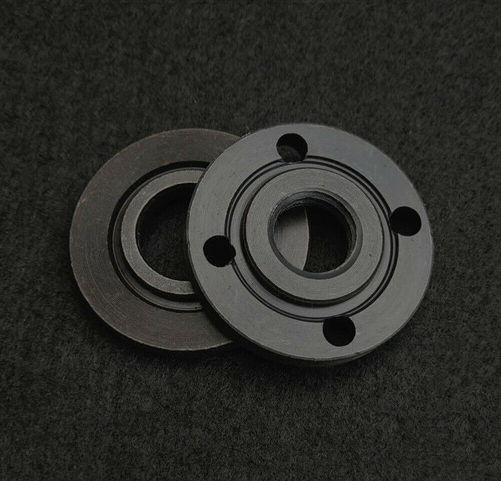 2pcs M14 Thread Angle Grinder Flange Nut Set Inner And Outer Metal Lock