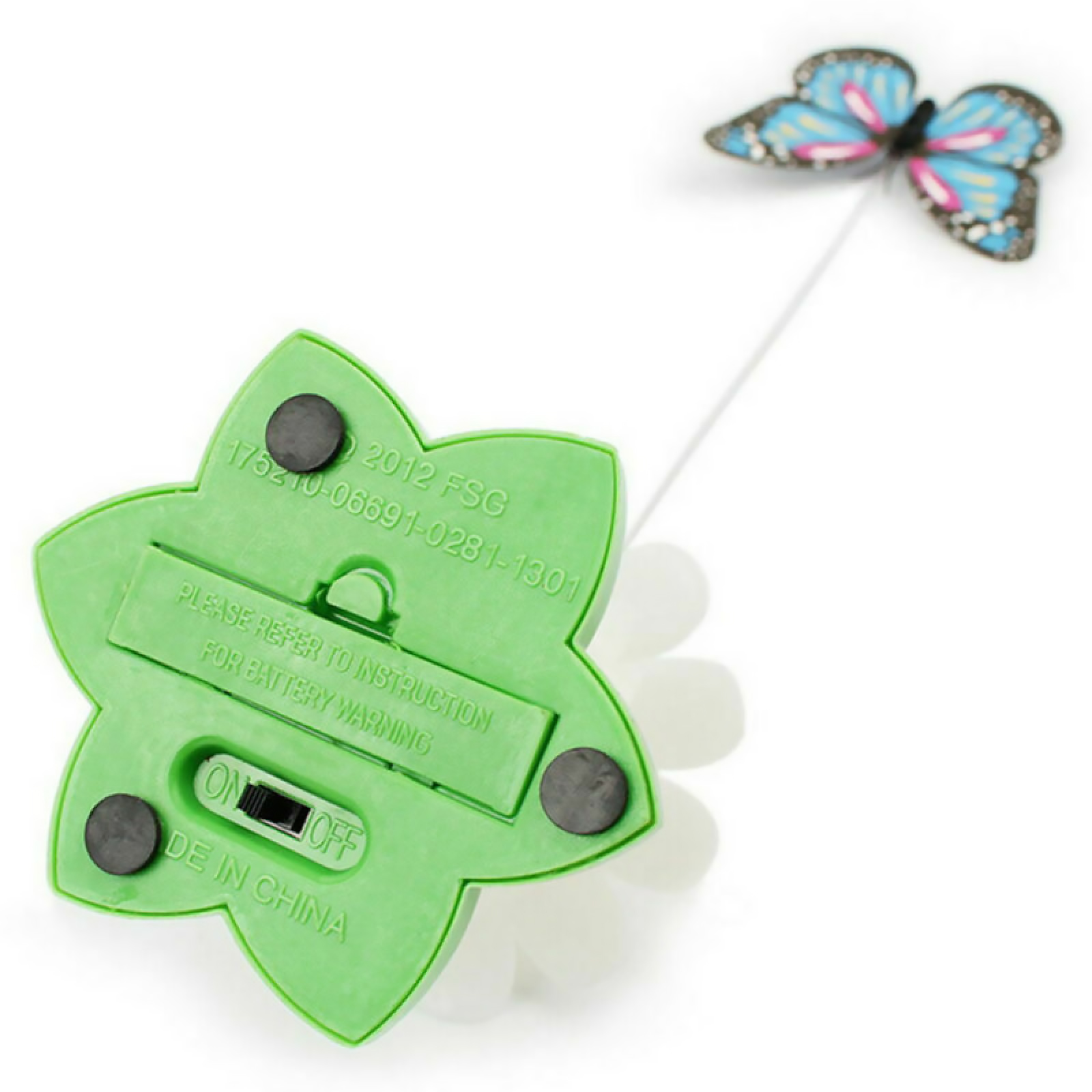Fun Pet Electric Rotating Butterfly Toy For Cat Training