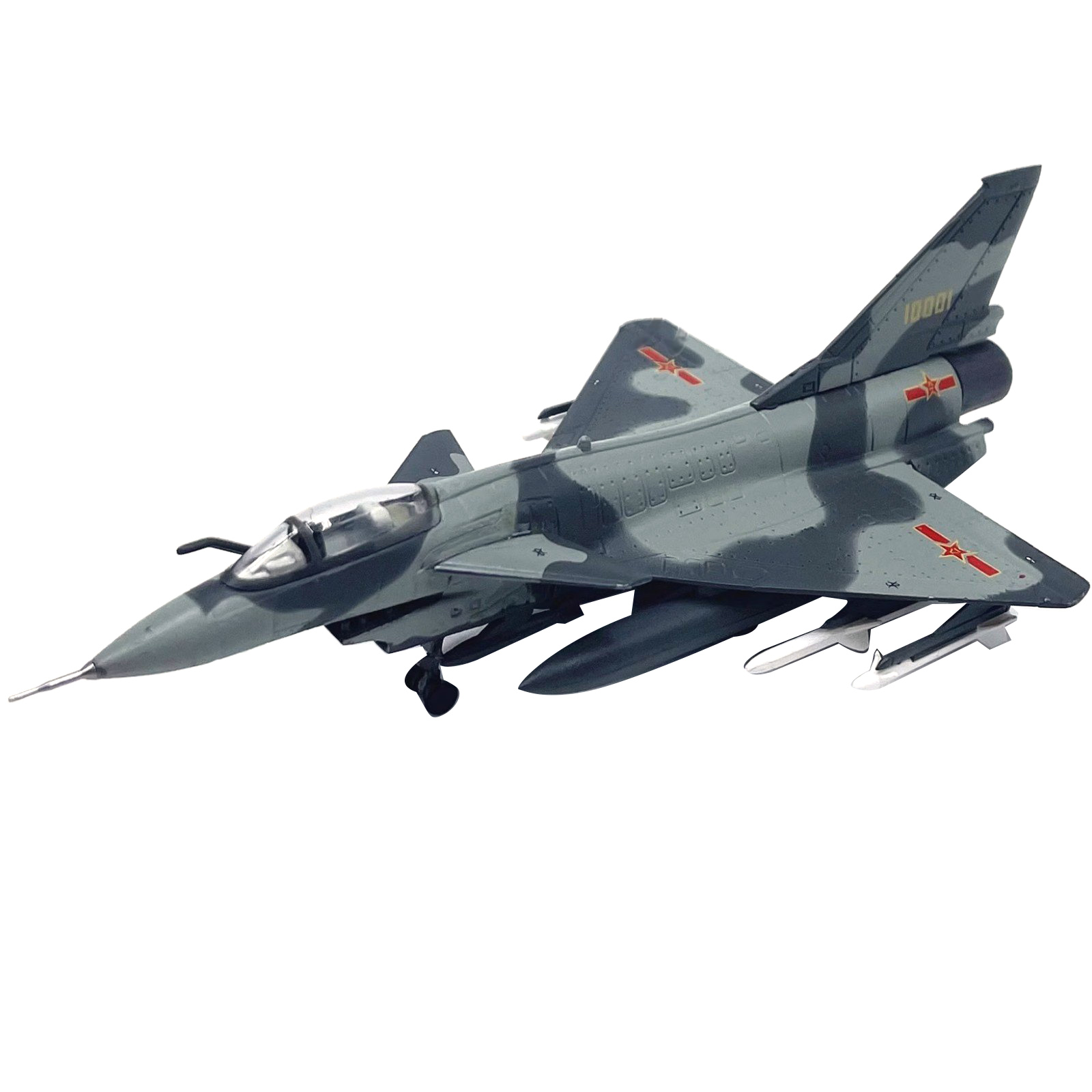 1/144 Scale Diecast Alloy Chinese Air Force J-10 Vigorous