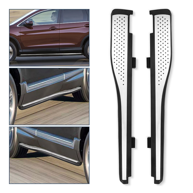 Nerf Bar 12-16ホンダCRV ZD14Z9マックスバーサイドステップのネルフバー - ブラックフィニッシュ Nerf Bars For 12-16 Honda CRV ZD14Z9 Max Bar Sid 2012-2014 Honda CR-V 3\" Black Stainless Steel Side Step Nerf Bars