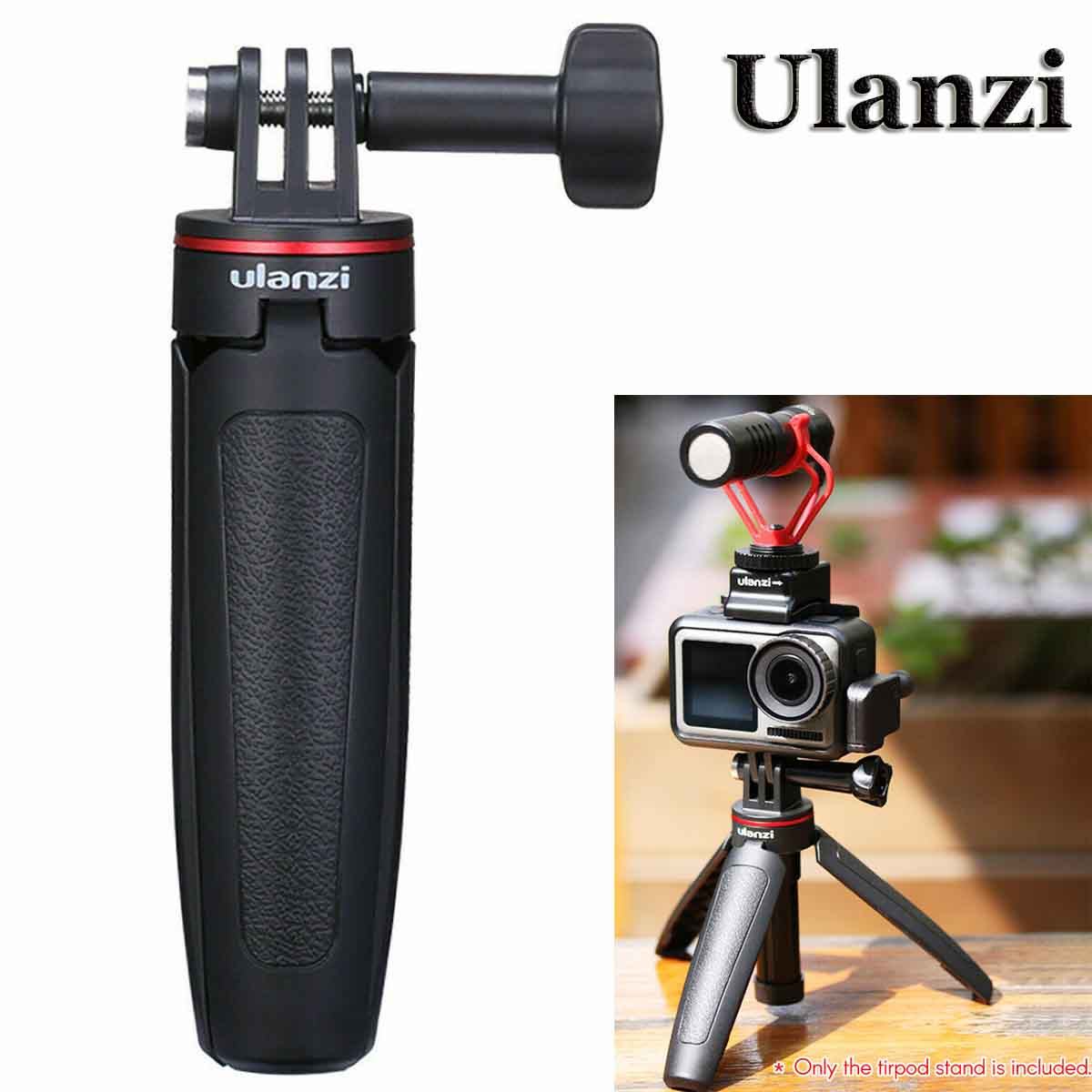ULANZI TT52 Unsichtbares Selfie-Stick-Stativ, 150 Cm Ausziehbar – Für Insta360 X4/X3 & Actioncams