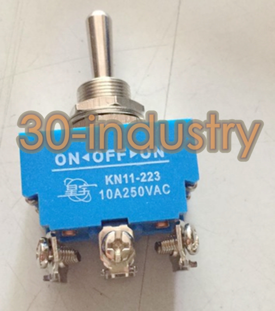 1-2-Switch   ARMSセット 10PCS FOR KN11-223 Double-Side Self-Reset Toggle Switch 6P 3