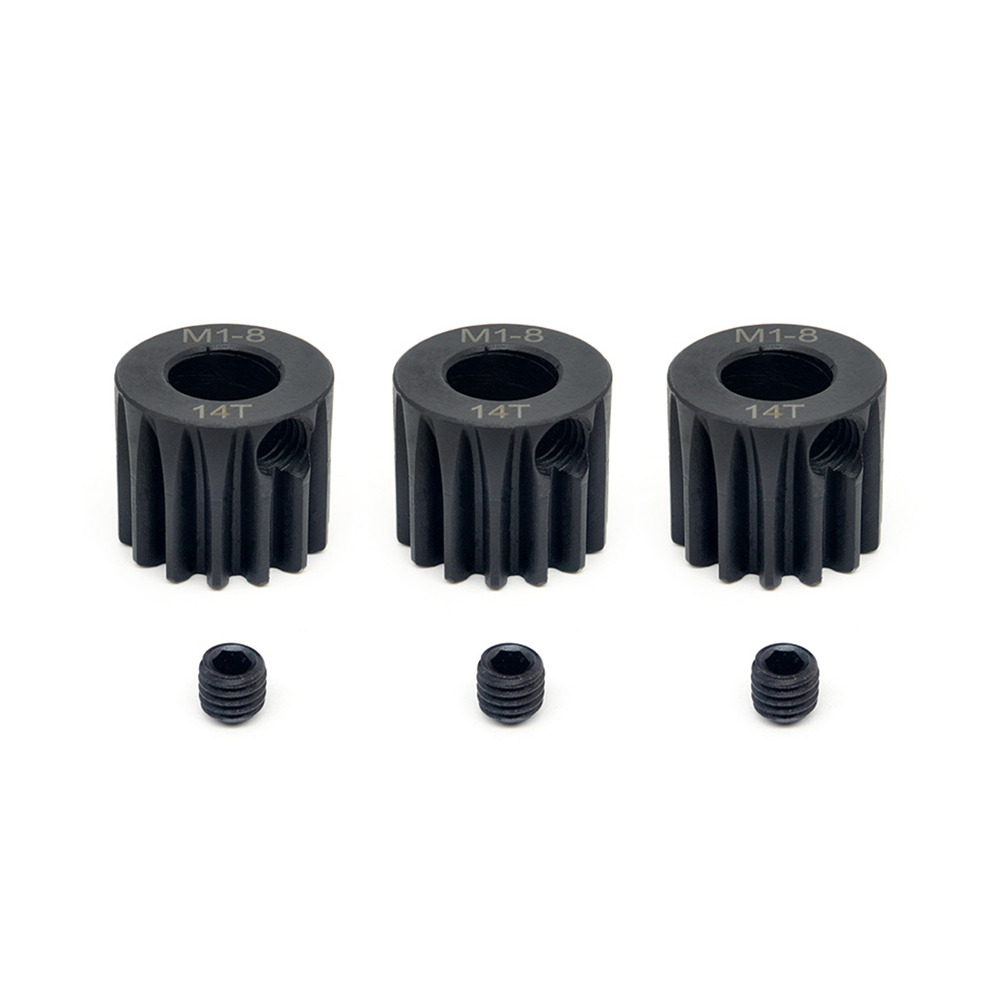 M1 8mm Shaft Pinion Gears 13T-49T For 1/5 1/6 Scale RC Cars Like TRAXXAS, ARRMA