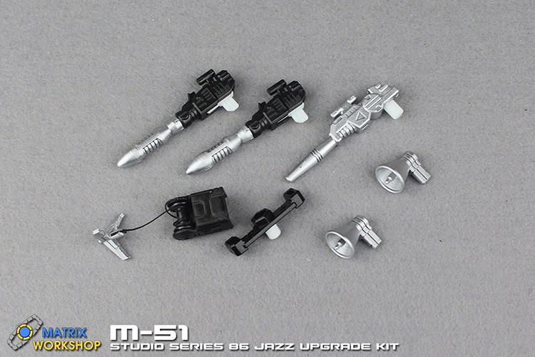 Matrix Workshop M-69 Backpack Weapon Drill Upgrade Kit For SS80 Brawn – Resin 3D DIY