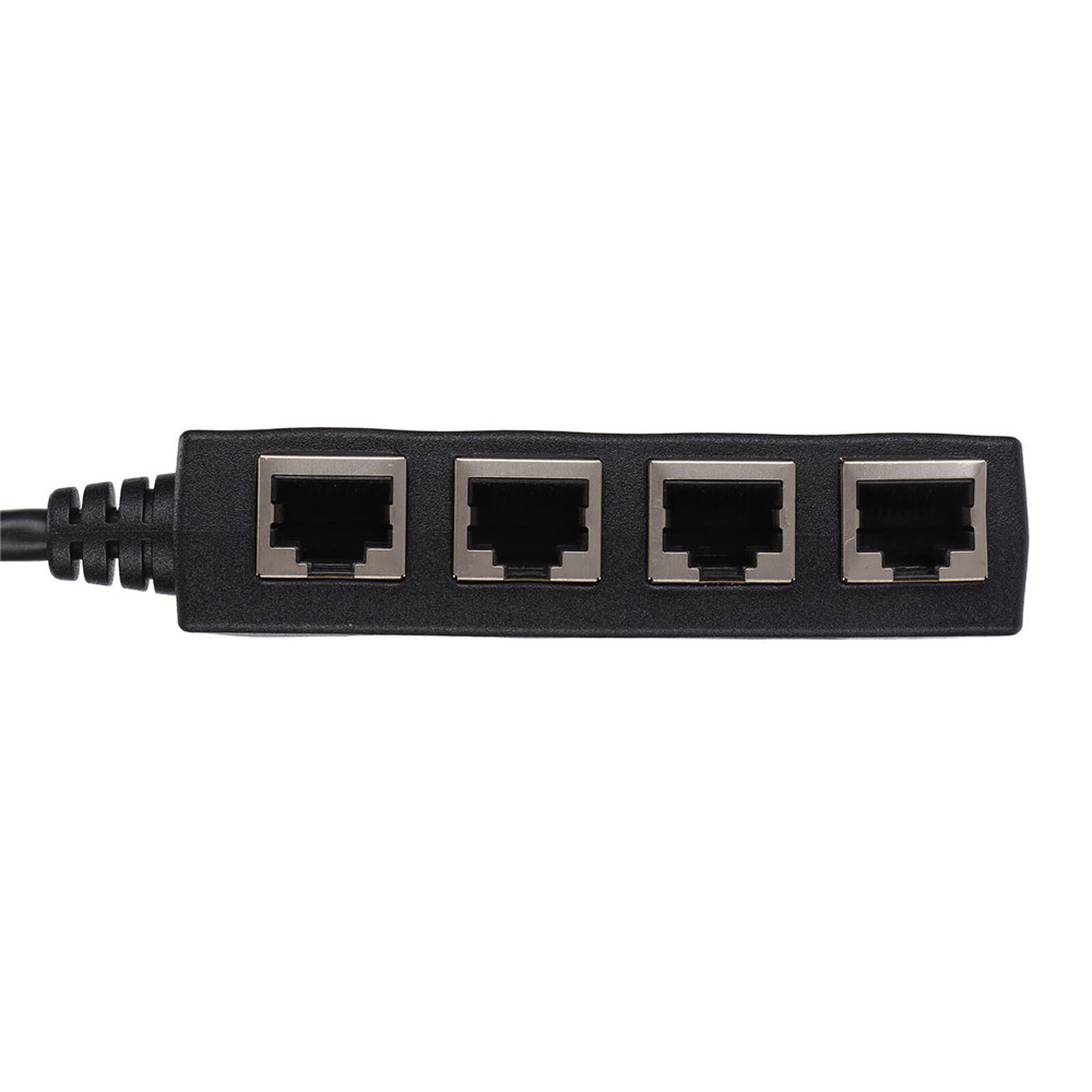 Ryra 4 en 1 Rj45 LAN Connecteur Ethernet Réseau Splitter