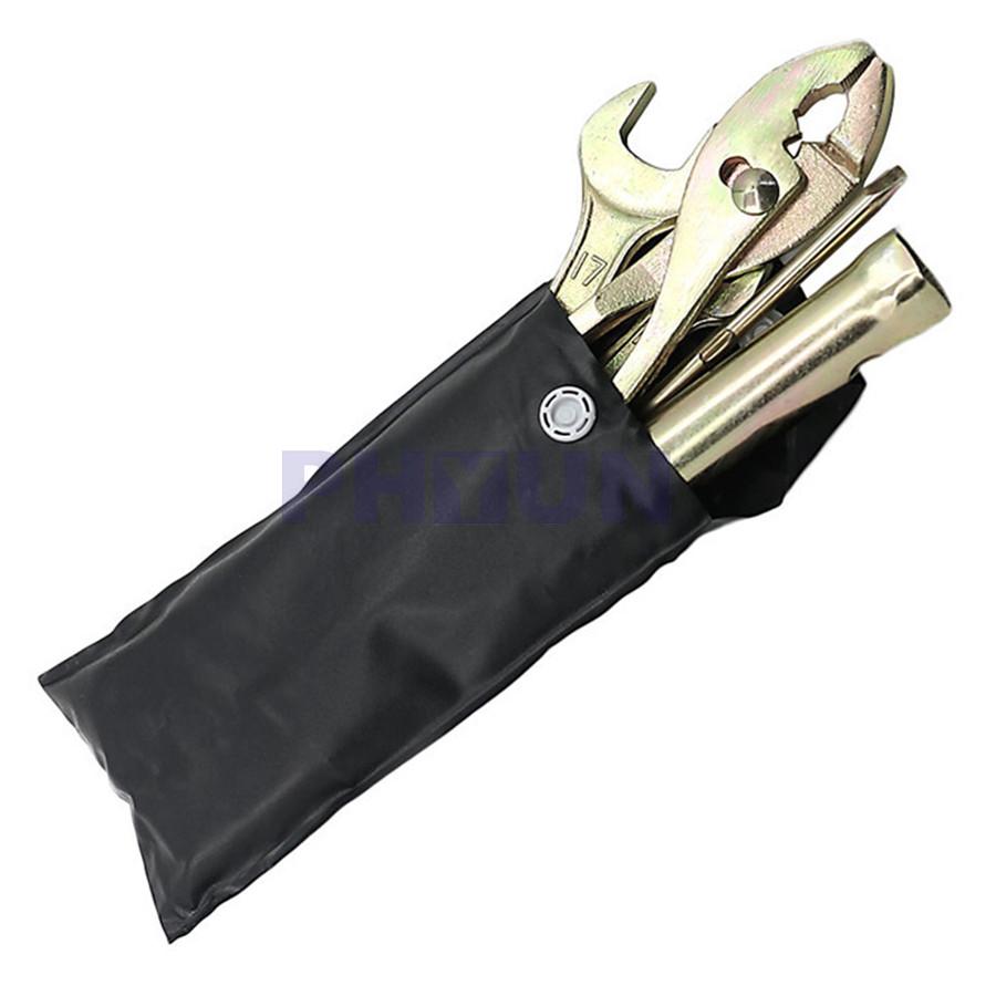 7x Motorcycle Spark Plug Spanner Wrench Socket Tool Kit For Honda Suzuki Yamaha eBay