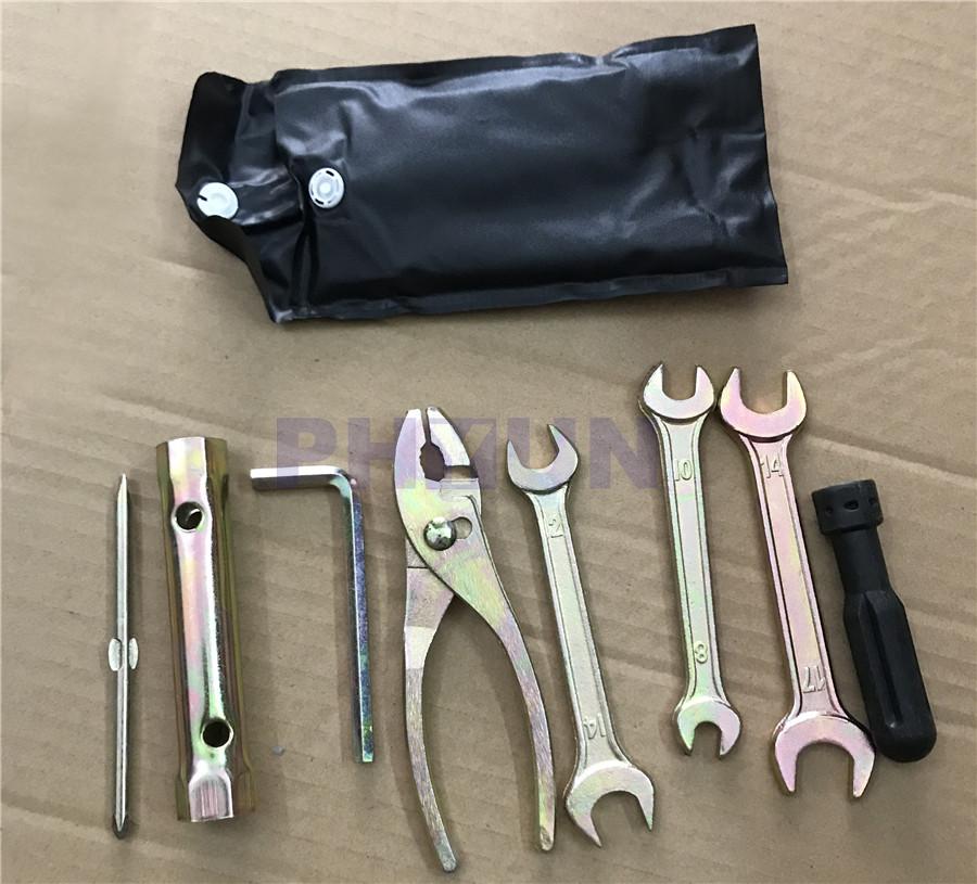 7x Motorcycle Spark Plug Spanner Wrench Socket Tool Kit For Honda Suzuki Yamaha eBay