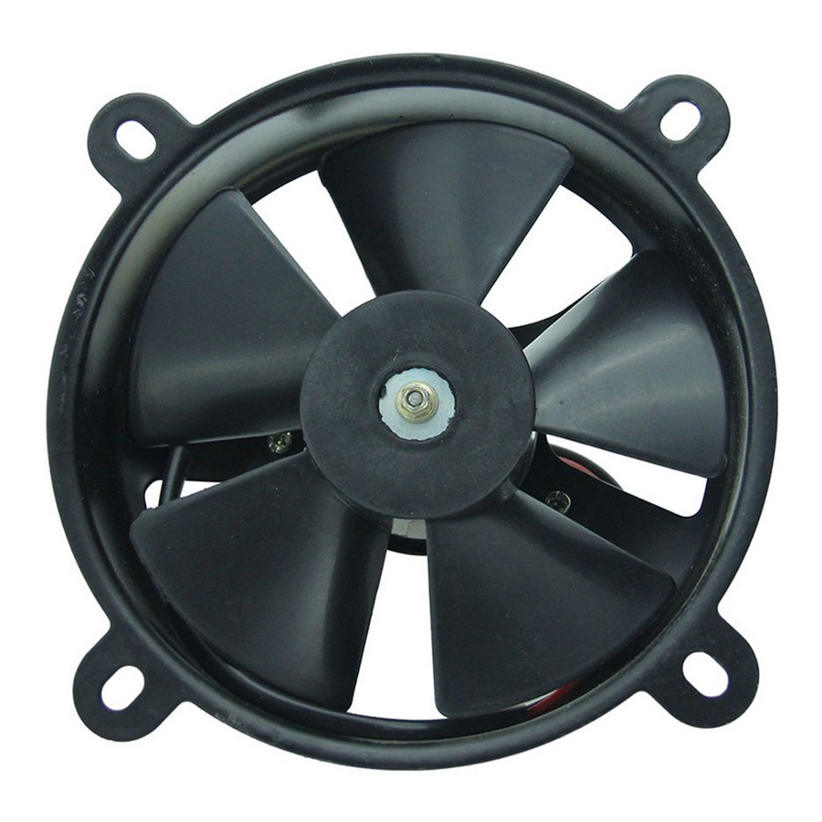 165mm Black Motorbike Bike Oil Cooler Water Cooler Radiator Electric Cooling Fan 6708404725287