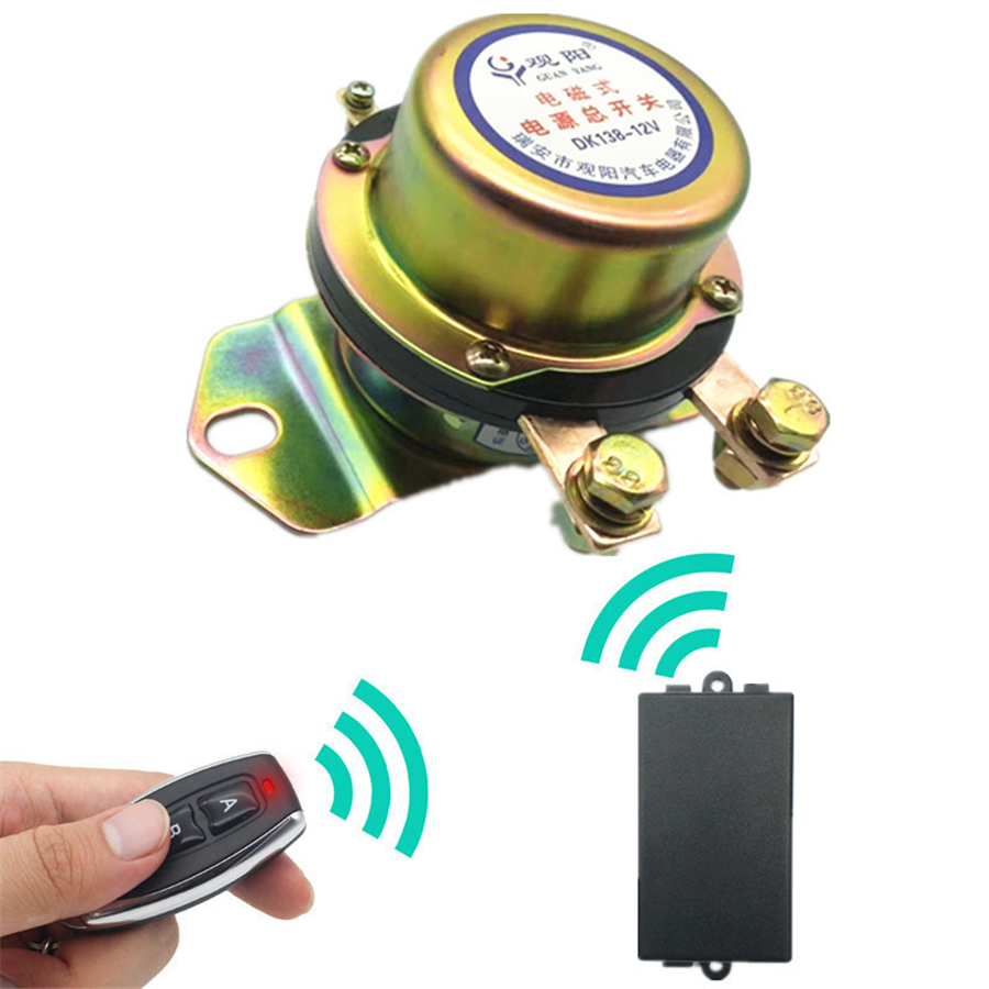 12v Car Remote Control Battery Switch Disconnect Anti
