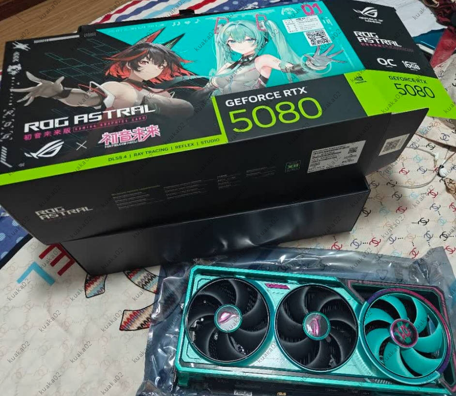 ROG Strix GeForce RTX 5080 Hatsune Miku Edition Graphics/Video