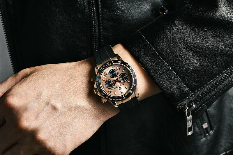▶️ Pagani Design PD-1644 Black | Chronograph | Seiko VK63