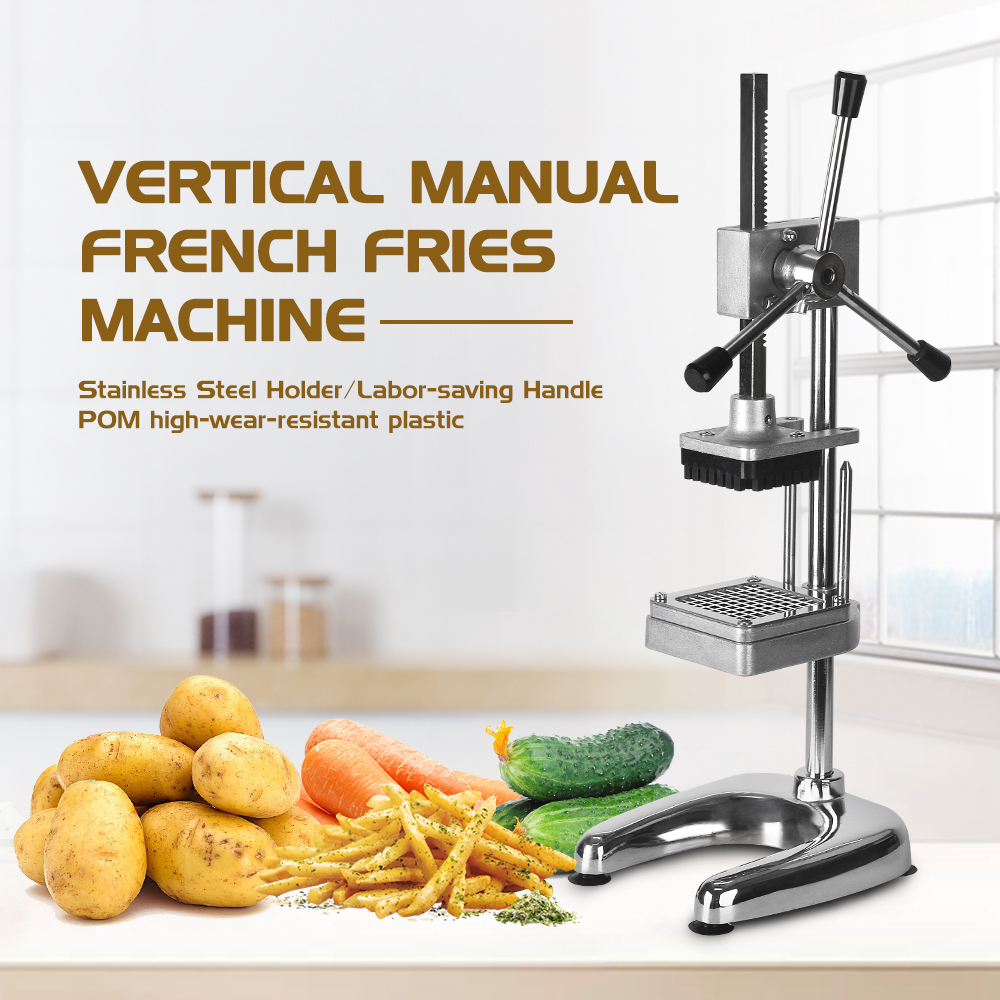 30cm French Fries Press Long Chips Machine Vertical Manual French Fries  Squeezer