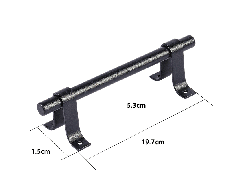 Scheunen Schiebetürgriff Schiebetür Handgriff Schwarz Türgriff Schwarz