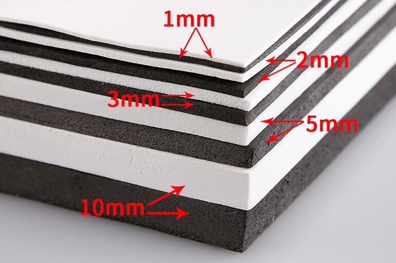 Feuille Mousse EVA 35x100cm Blanche 10mm Épaisseur - Matériau DIY Cosplay, Artisanat Enfants & Modélisme