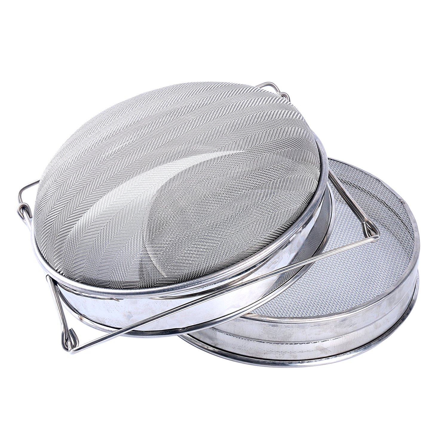 Honey Strainer Double Sieve Stainless Steel Beekeeping Equipment Filter ...