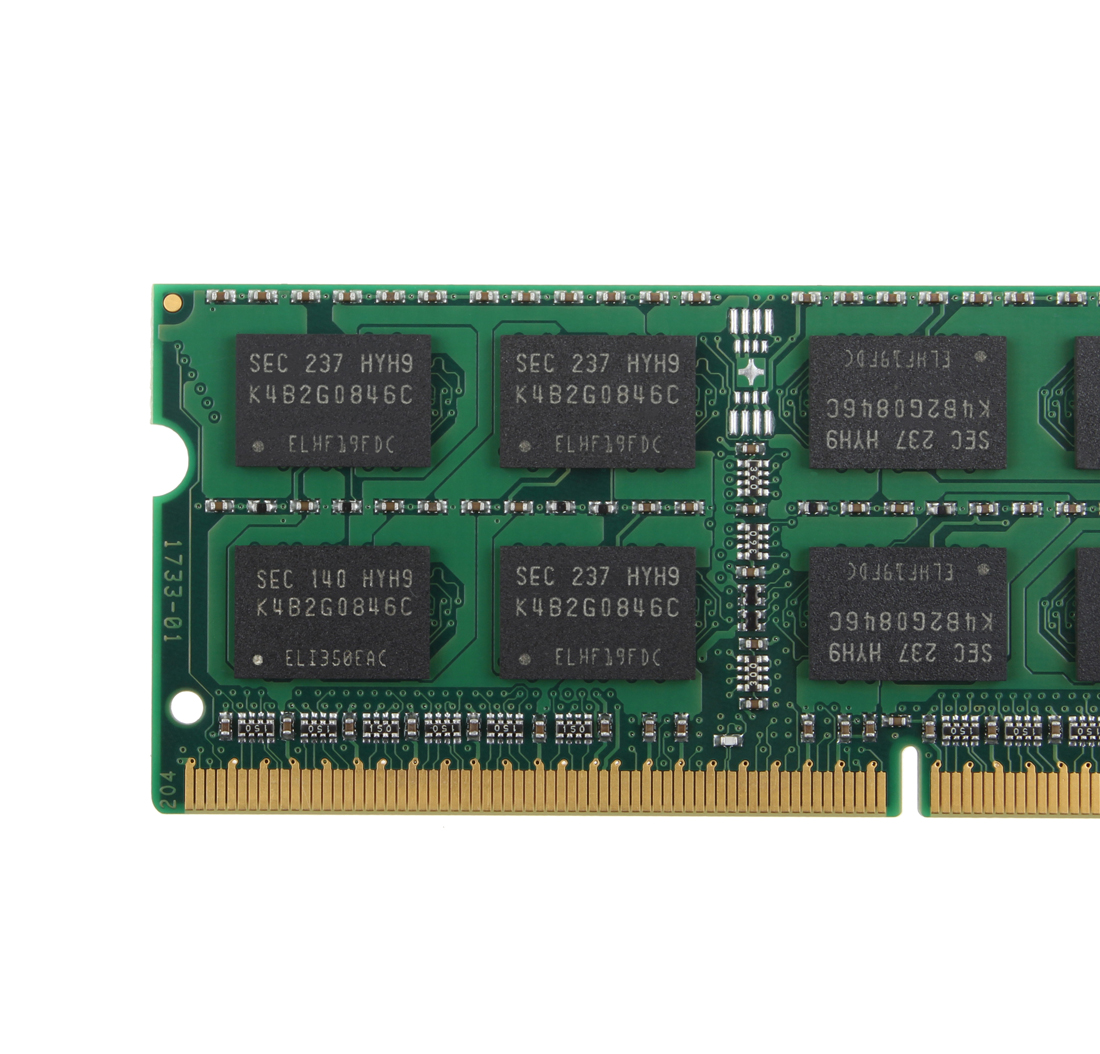 2GBSamsung純正 ノートパソコン用DDR3メモリー 1066MHz 204pin SO-DIMM