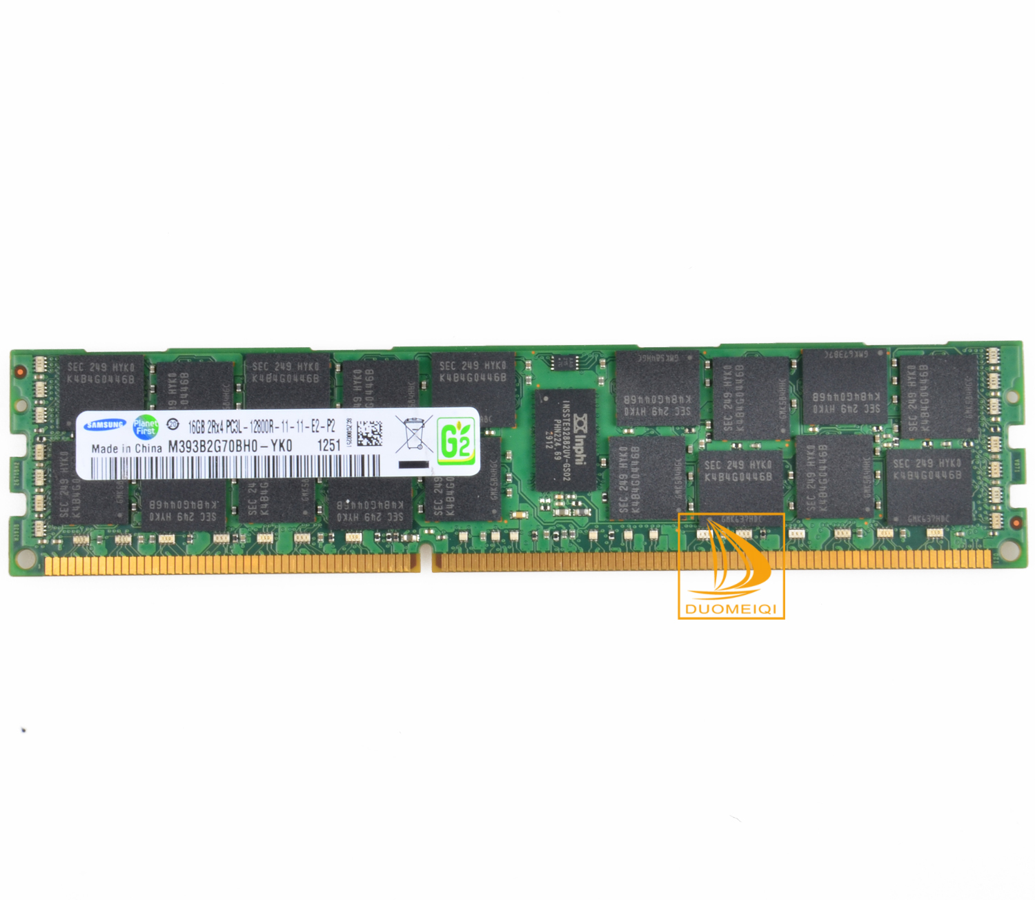 SAMSUNG 16GB×2枚 12800R PC3L Samsung 4x 16GB 2RX4 PC3L-12800R DDR3L-1600MHz ECC REG Server RAM
