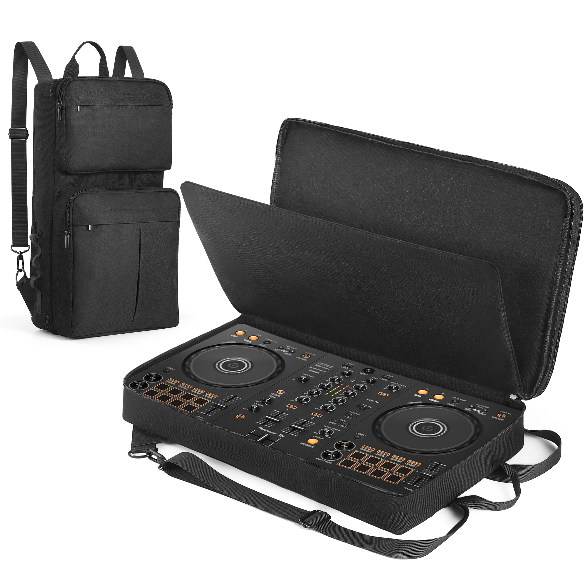Carrying Travel Bag Backpack for Pioneer DDJ-400 DDJ-FLX4/Roland