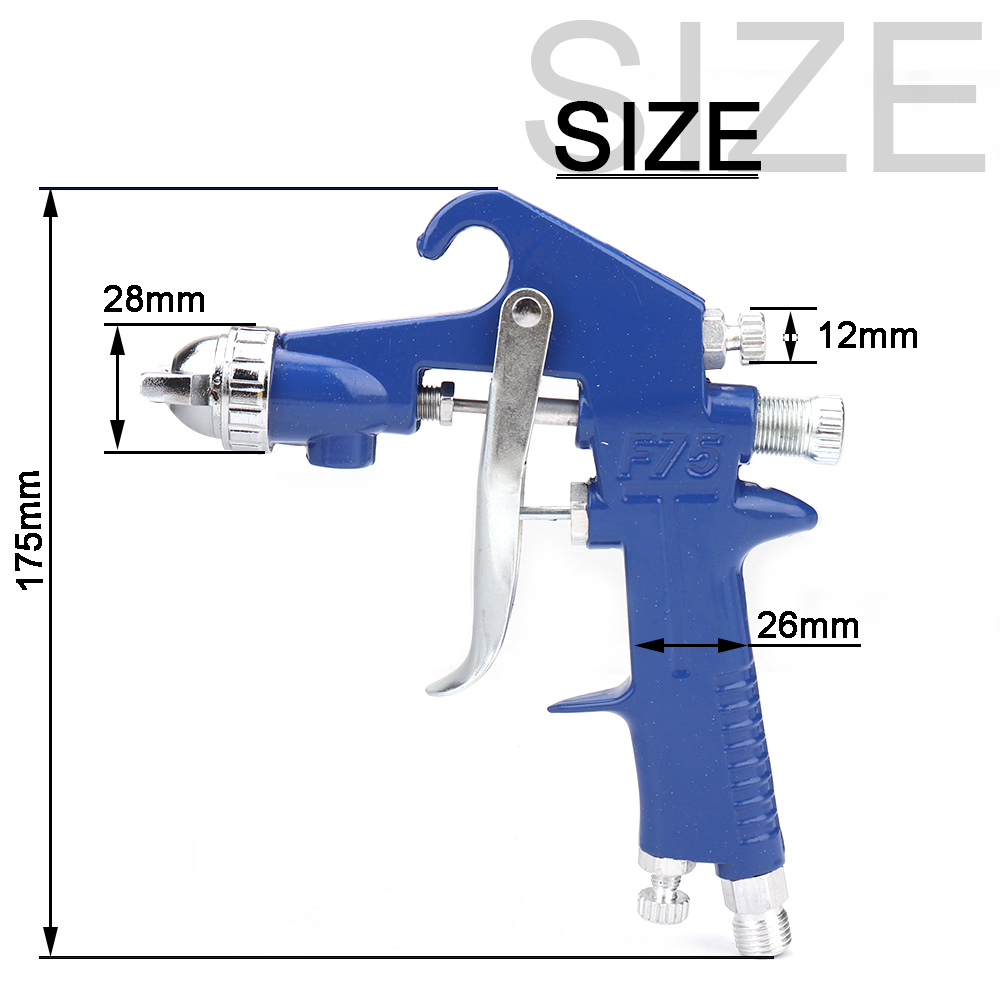 600ML HVLP Spray Gun Car Top Paint 1.3mm Nozzle Pressure - Foto 7
