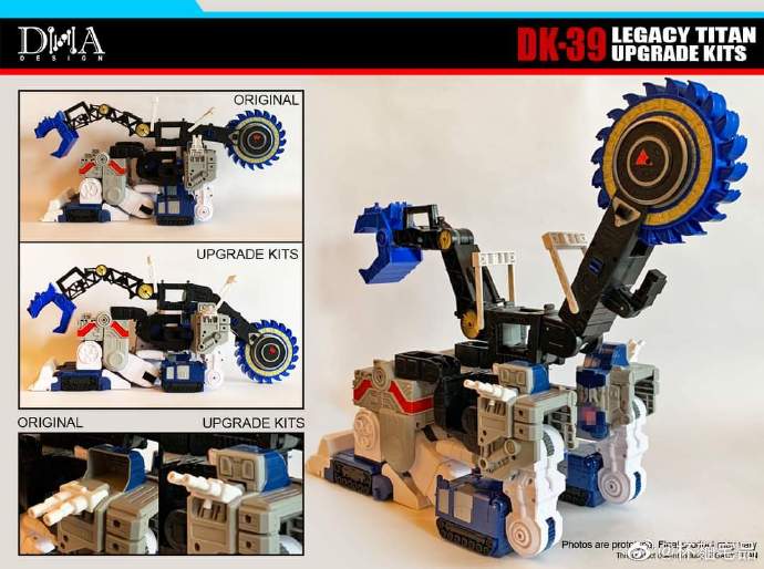 DNA DK-39 Upgrade Kit For Legacy Titan C VER. Metroplex DK39