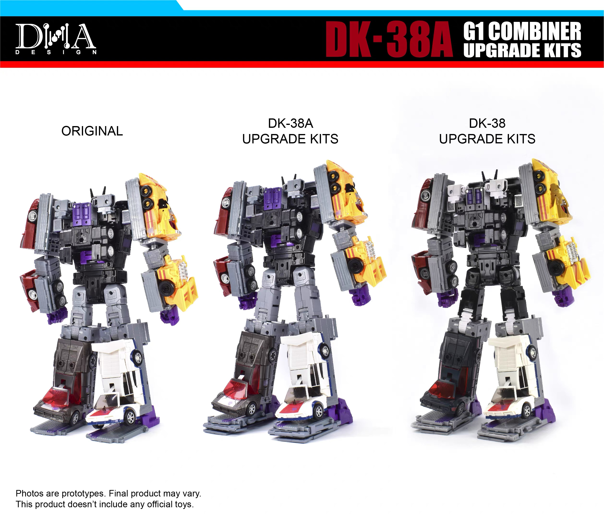 その他 DNA DK-38A DNA DK-38A Upgrade Kit For Legacy Menasor Motormaster G1 COMBINER