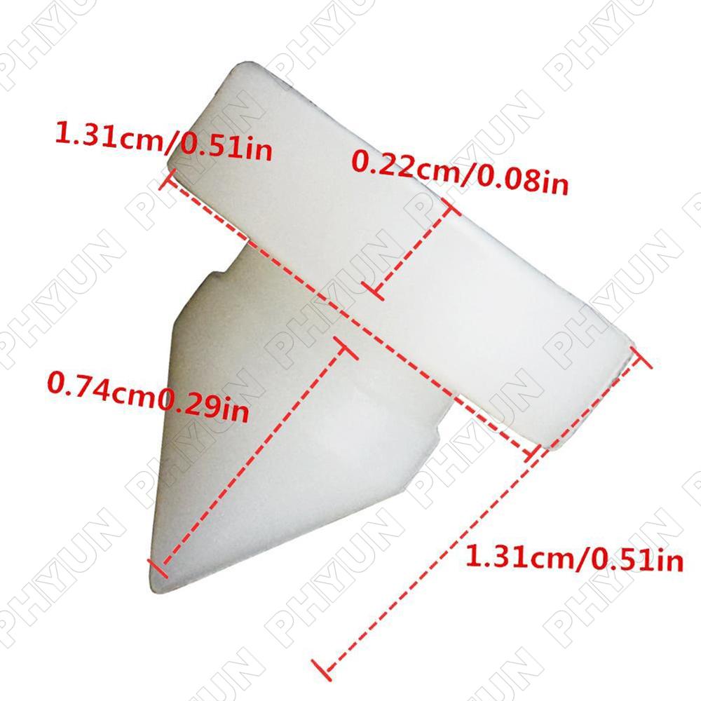 4pcs Brake or Clutch Pedal Stop Pad Limit Block 46505-SA5