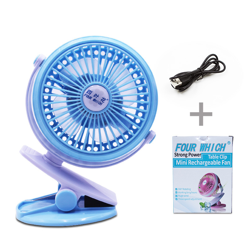 Portable Mini Usb Rechargeable Personal Fan Clip On The Desk Baby Mini Clip Fan Desk Portable Hand Held Personal For Baby Stroller Car Laptop Study Table Gym Workout Camping Outdoors Home Office