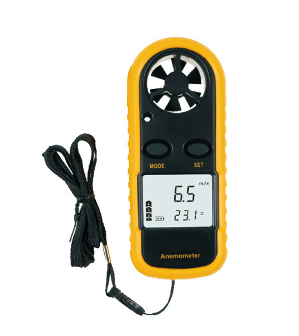 Wireless Digital Wind Speed Gauge Indoor Outdoor Anemometer Meter ...