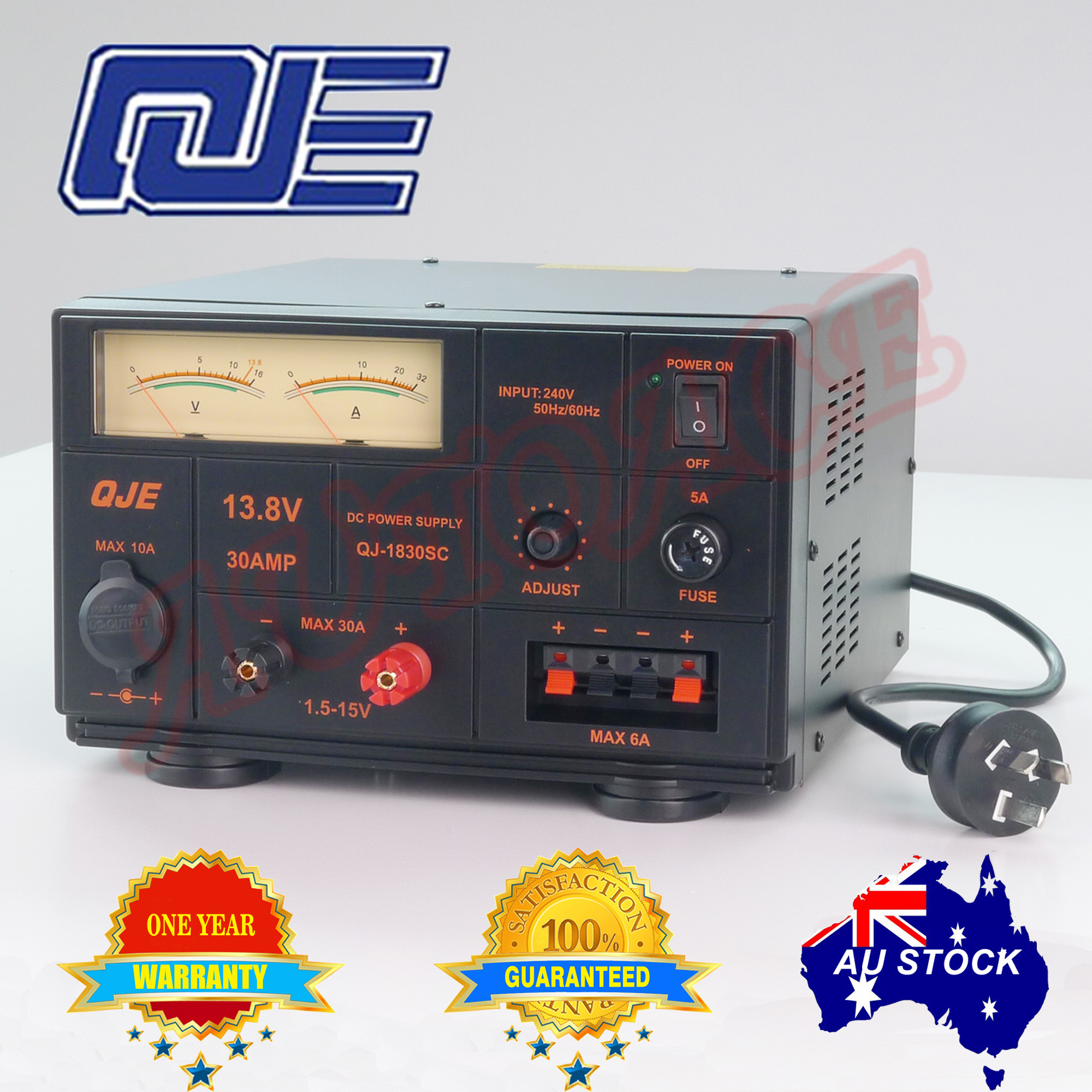 Adjustable Power Supply Linear Mode 1.515V 30A 13.8V 12V Ham Car Radio