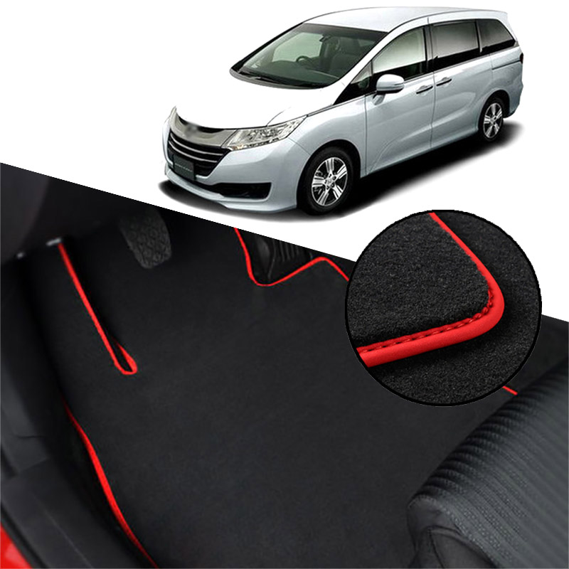 Solid Nylon Auto Odorless Floor Mats Liner Carpet Fitted For Honda